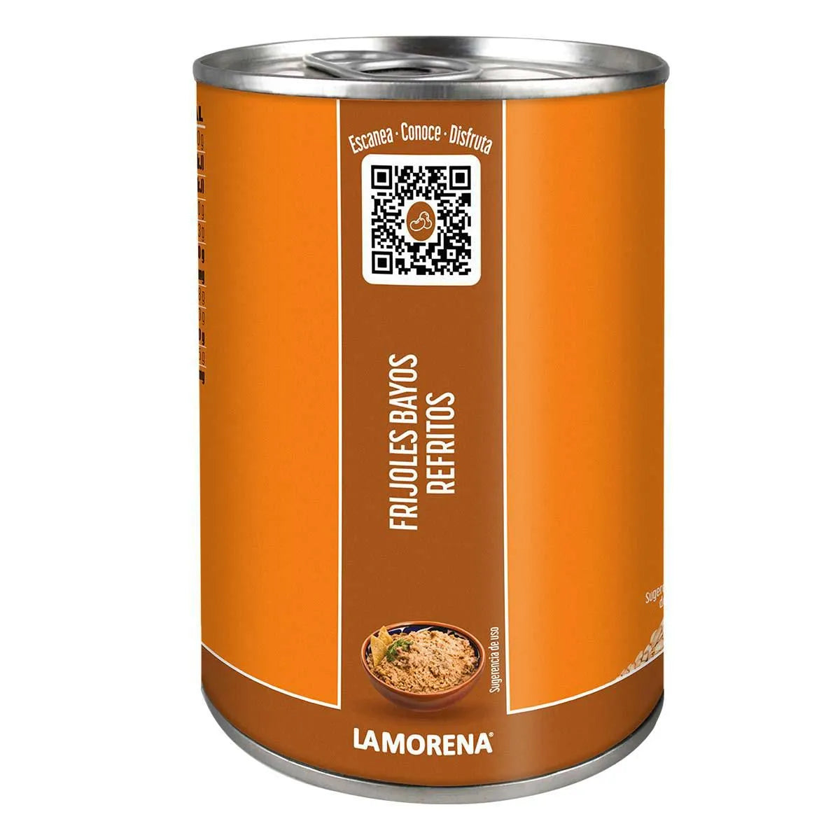 Frijoles Bayos Refritos La Morena 440g
