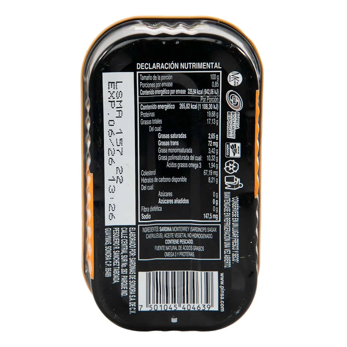 Sardinas en Aceite Dolores Premium 120g