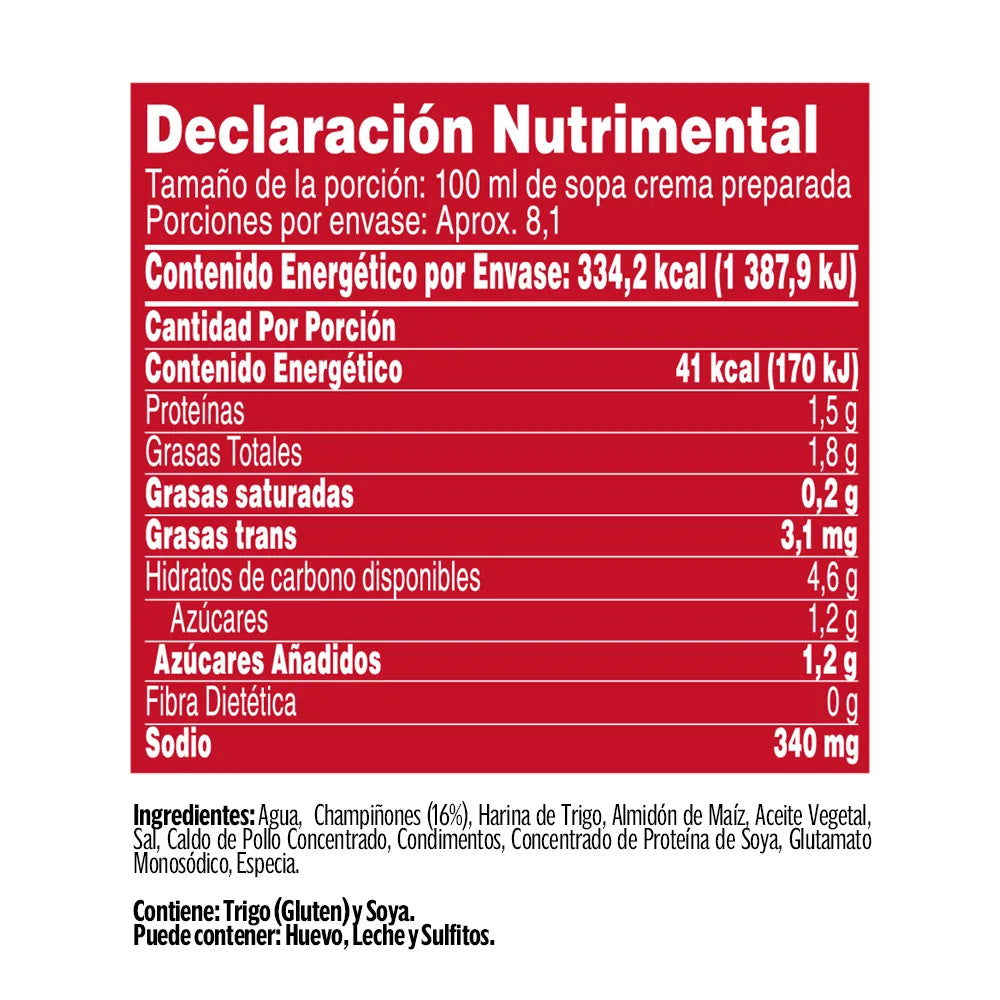 Crema Campbell's Champiñón 420g