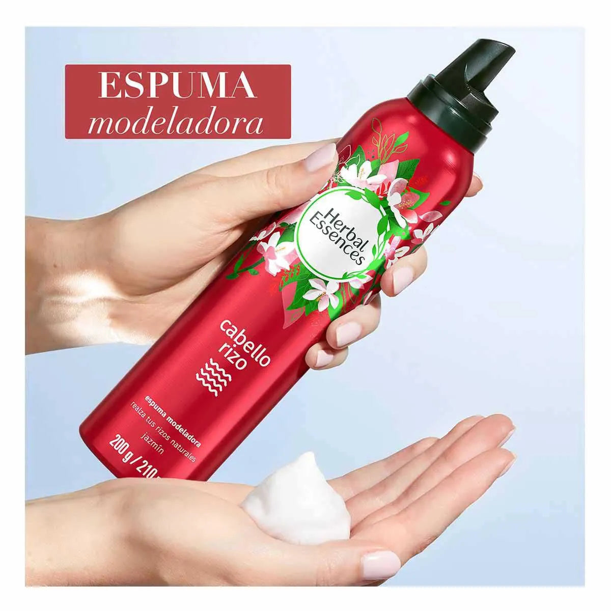 Espuma Modeladora Herbal Essences Cabello Rizo 200g