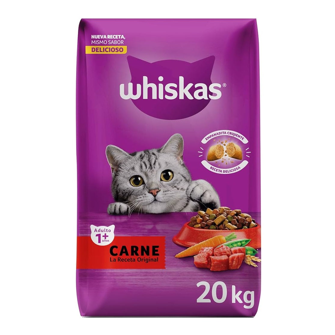 Alimento Seco Gato Whiskas Sabor al Azar 20kg