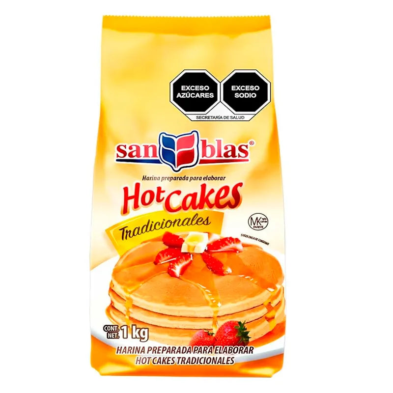 Harina para Hot Cakes Tradicionales San Blas 990g