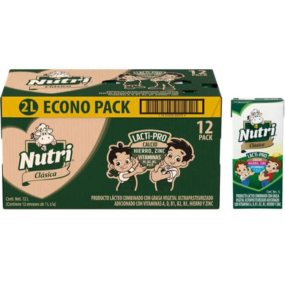 Producto Lácteo Nutri Clásica 1L × 6 pzs