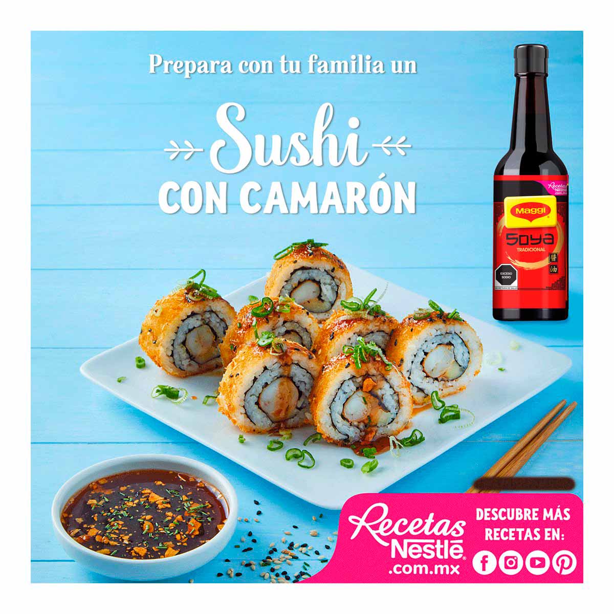 Salsa de Soya Maggi 140ml