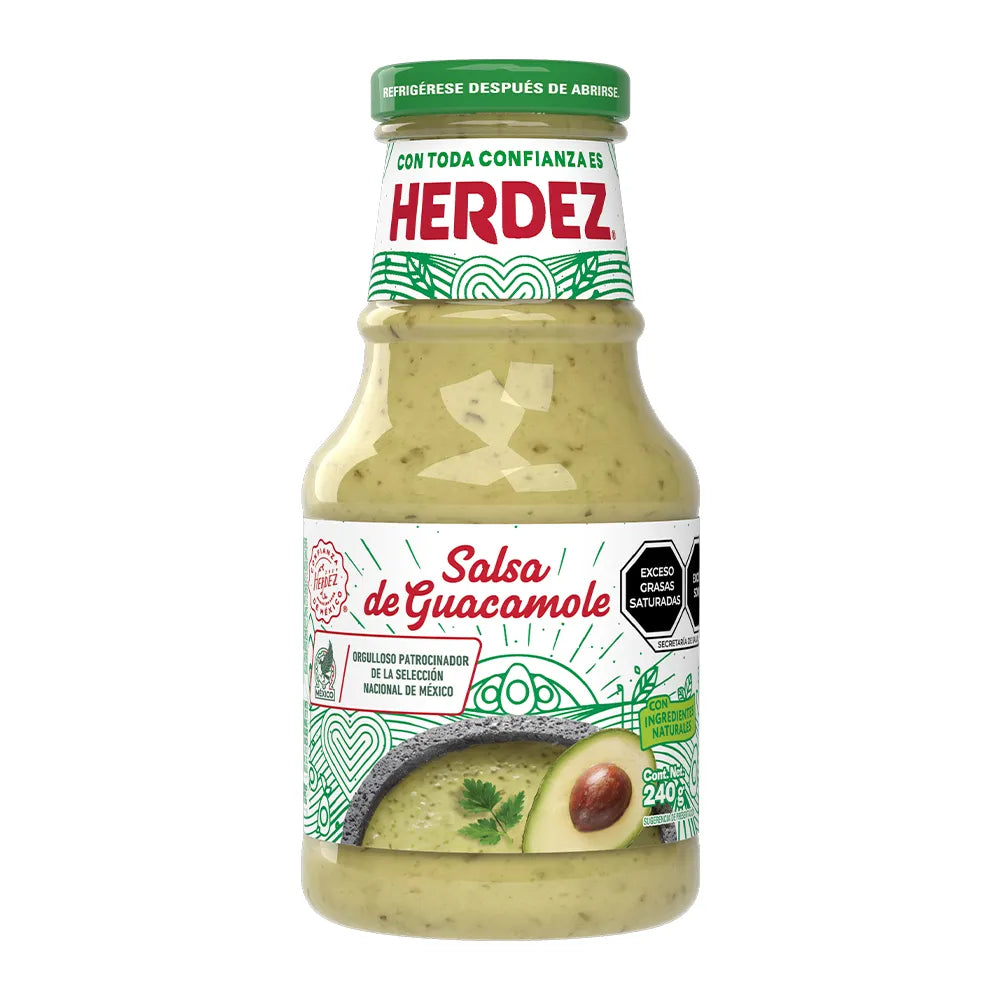 Salsa de Guacamole Herdez 240g