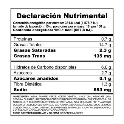 Salsa de Guacamole Herdez 240g