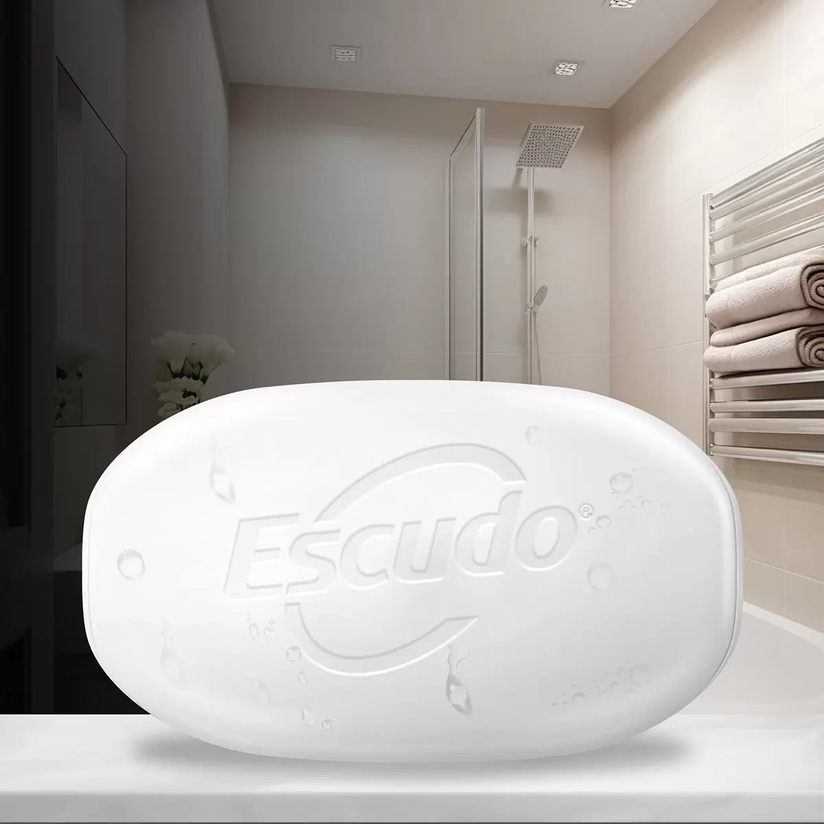 Jabón Escudo Azul Paquete 135g x 12 pzs