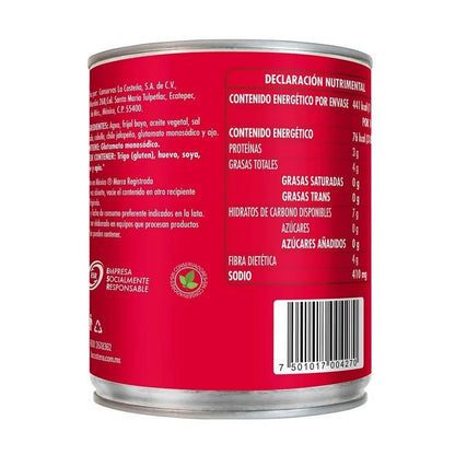 Frijoles Bayos Refritos La Costeña 580g