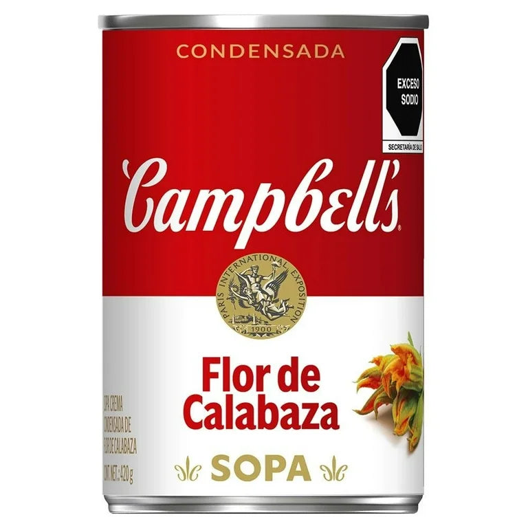 Crema Campbell's Flor de Calabaza 420g