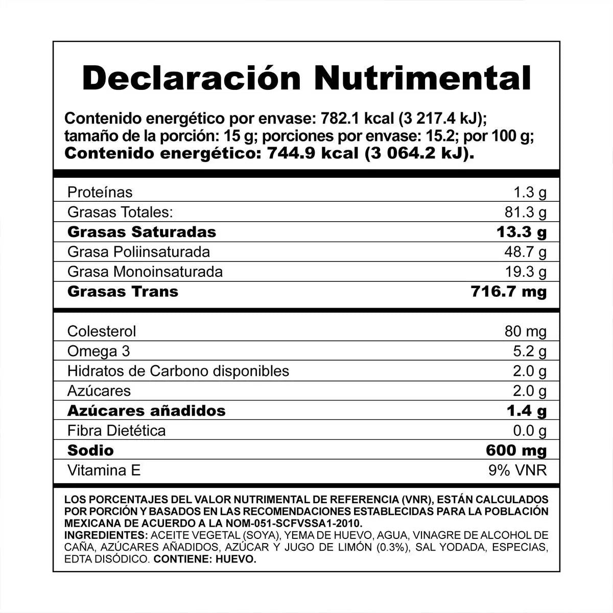Mayonesa Mccormick Con Limón 105g