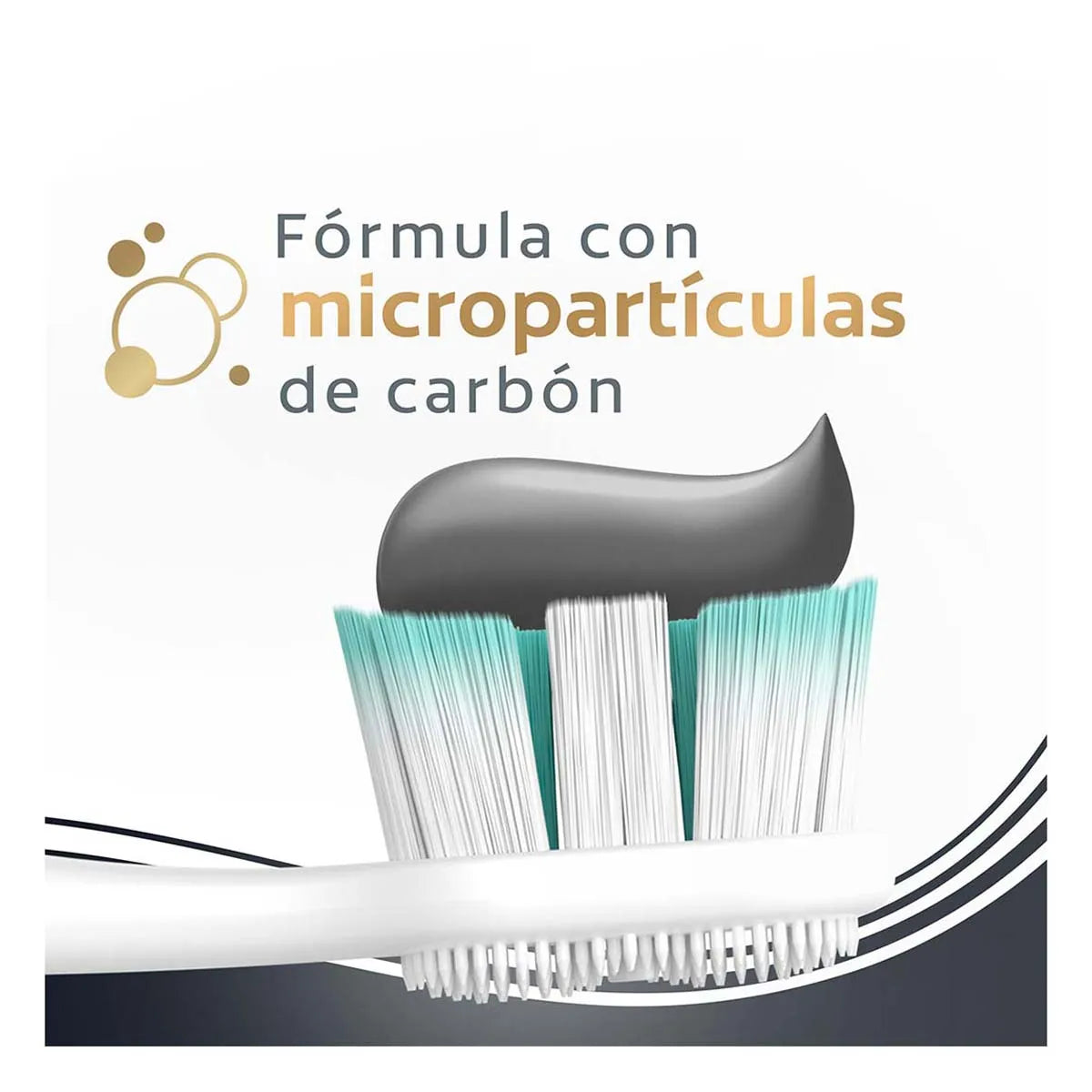 Pasta Dental Colgate Total Carbón Activado 75ml × 6 pzs