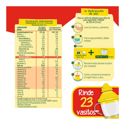 Alimento Nido Kinder 1+ Lata 800g
