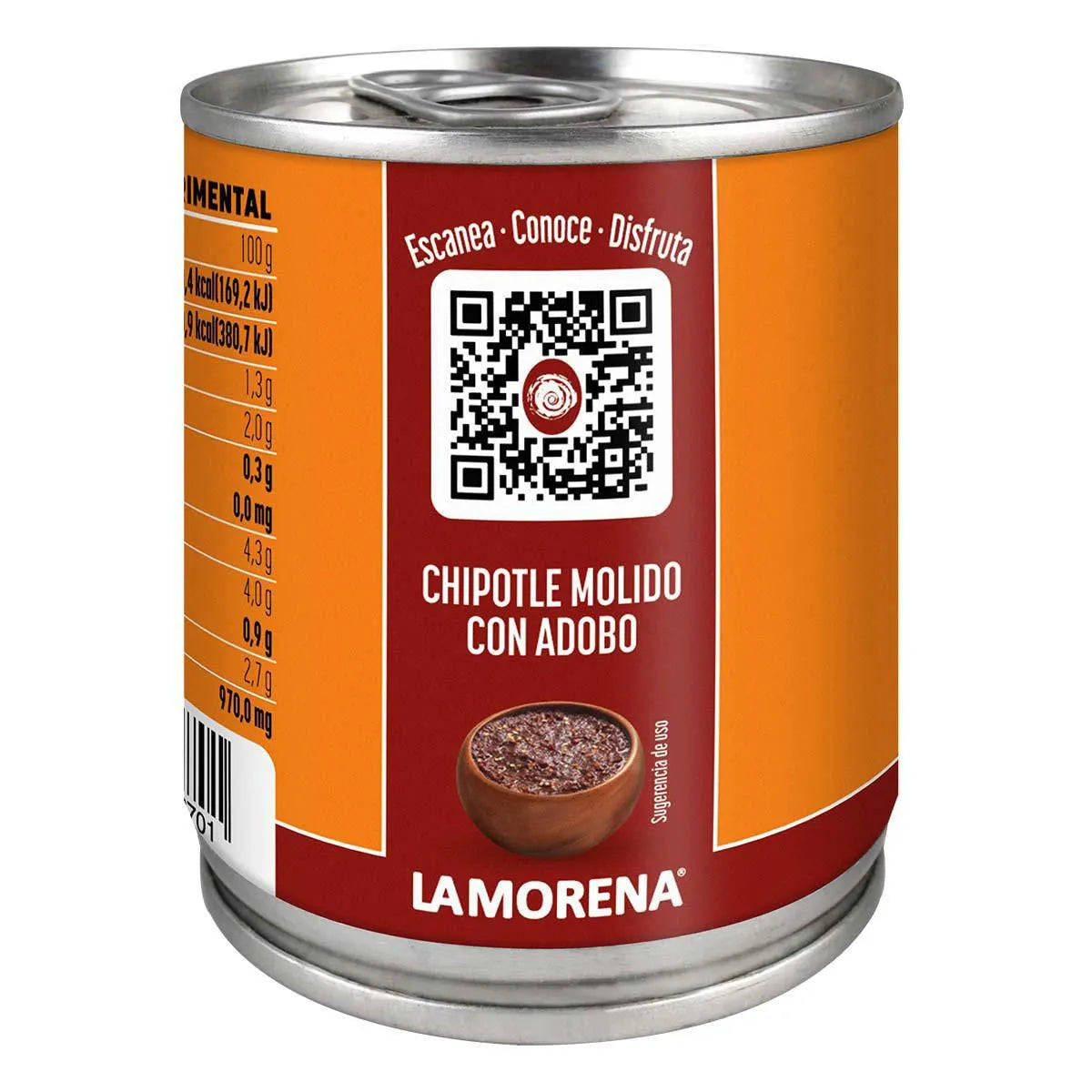 Chipotle Molido con Adobo La Morena 225g