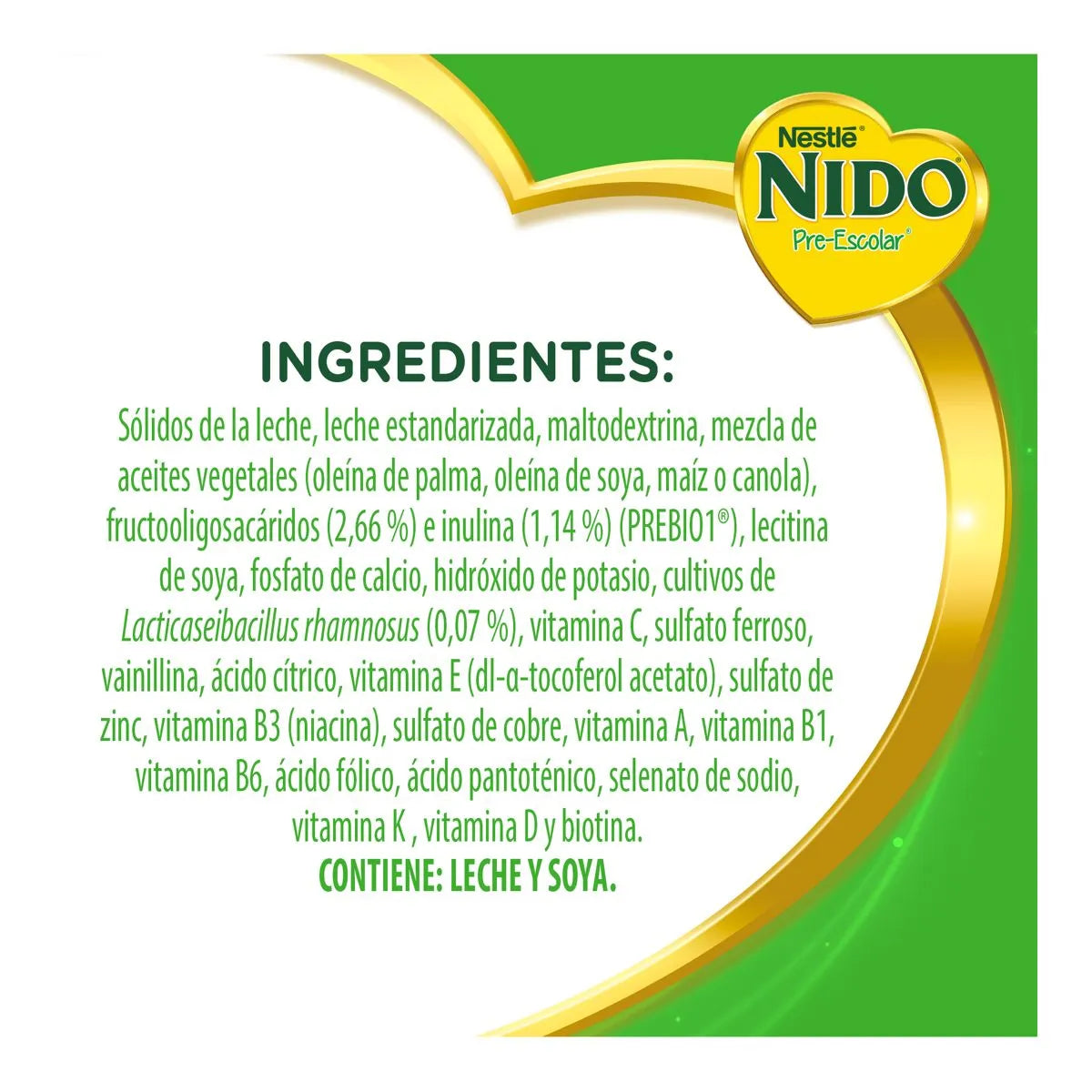 Alimento Nido Pre-Escolar 2+ Lata 800g