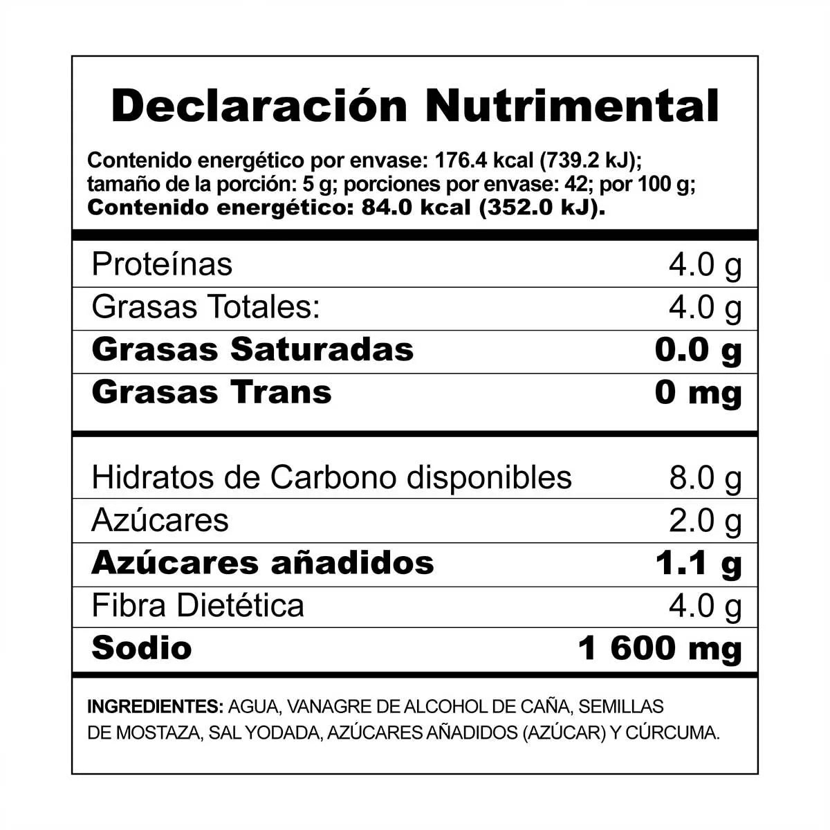 Mostaza McCormick Preparada 210g