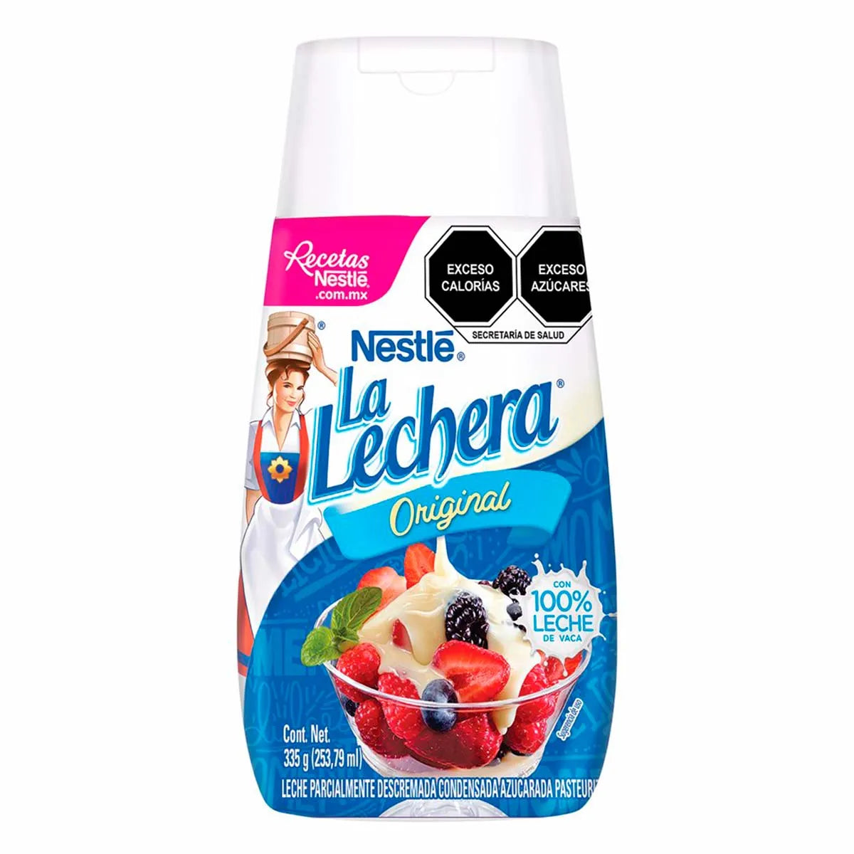 Leche Condensada Nestlé La Lechera Sirve Fácil Original 335g