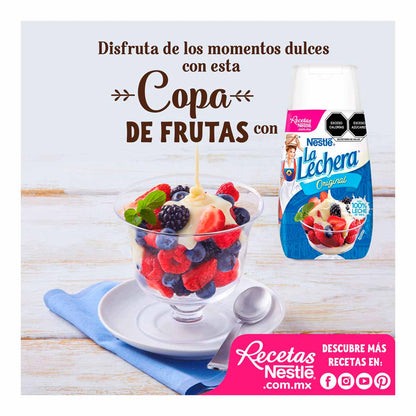 Leche Condensada Nestlé La Lechera Sirve Fácil Original 335g
