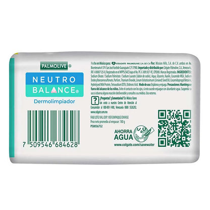 Jabón en Barra Palmolive Neutro Balance 180g × 6 pzs