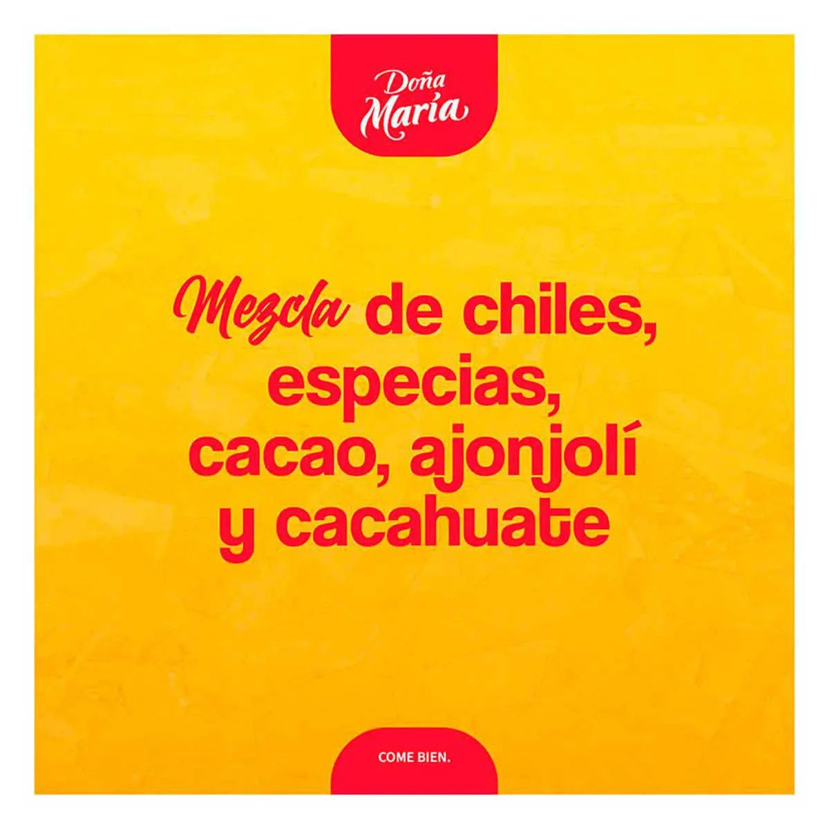 Mole Doña María Rojo en Pasta 235g