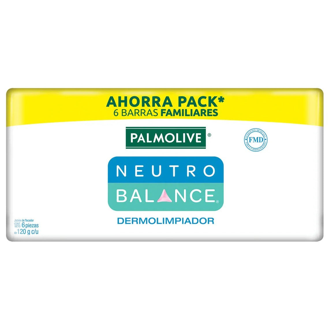 Jabón en Barra Palmolive Neutro Balance 180g × 6 pzs