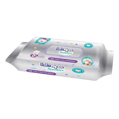 Toallitas Húmedas Bbtips Sensitive 66 pzs