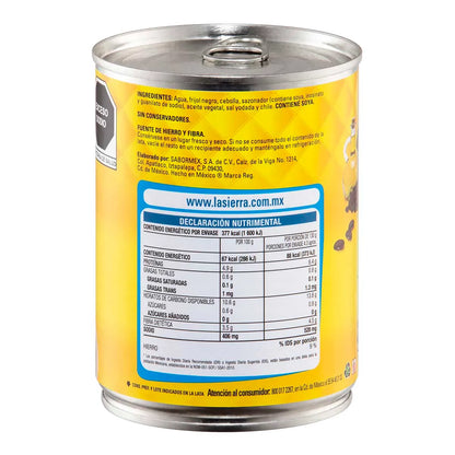 Frijoles Enteros Negros La Sierra 560g