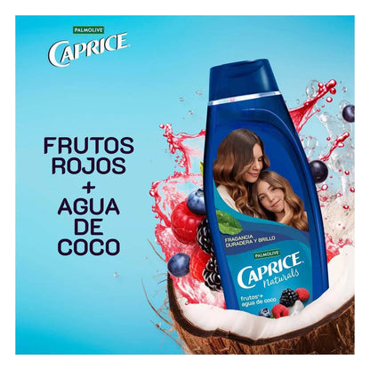 Shampoo Caprice Naturals Frutos Rojos y Agua de Coco 760ml