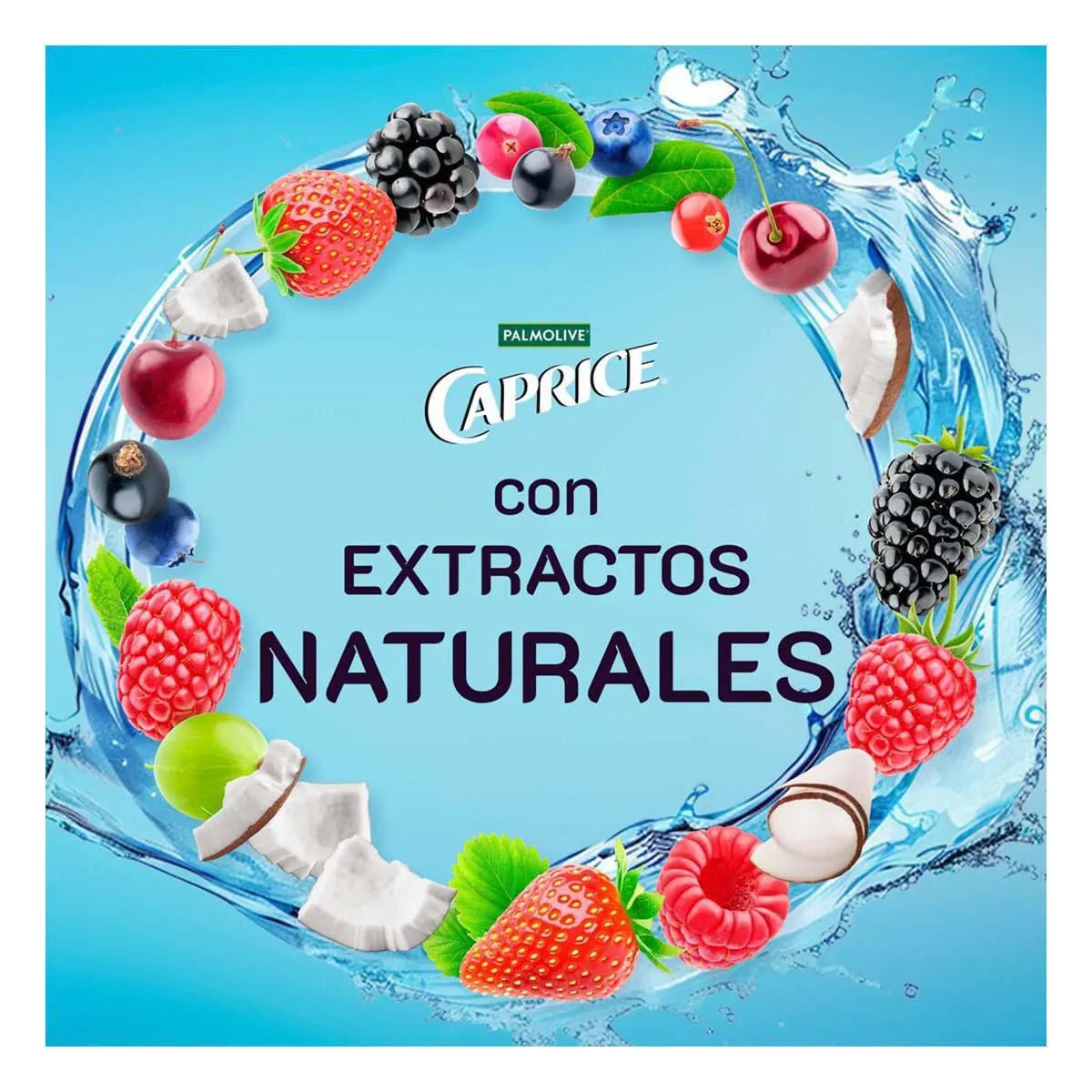 Shampoo Caprice Naturals Frutos Rojos y Agua de Coco 760ml