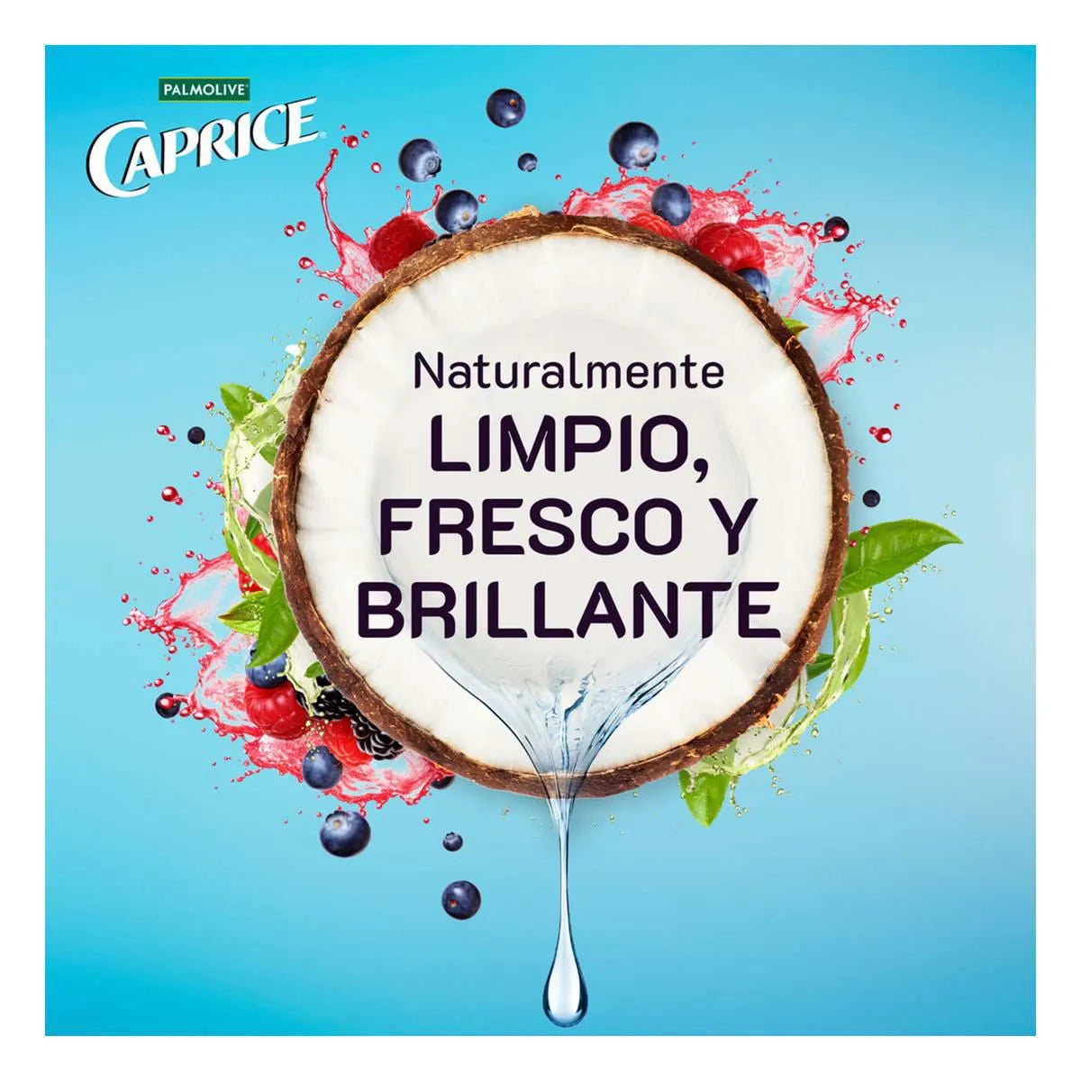 Shampoo Caprice Naturals Frutos Rojos y Agua de Coco 760ml