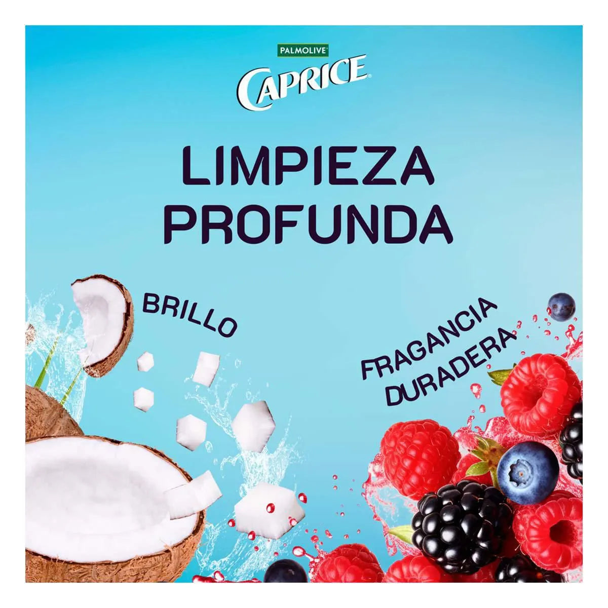 Shampoo Caprice Naturals Frutos Rojos y Agua de Coco 760ml