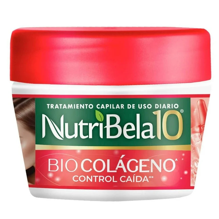 Tratamiento Nutribela 10 Biocolágeno Control Caída 90g