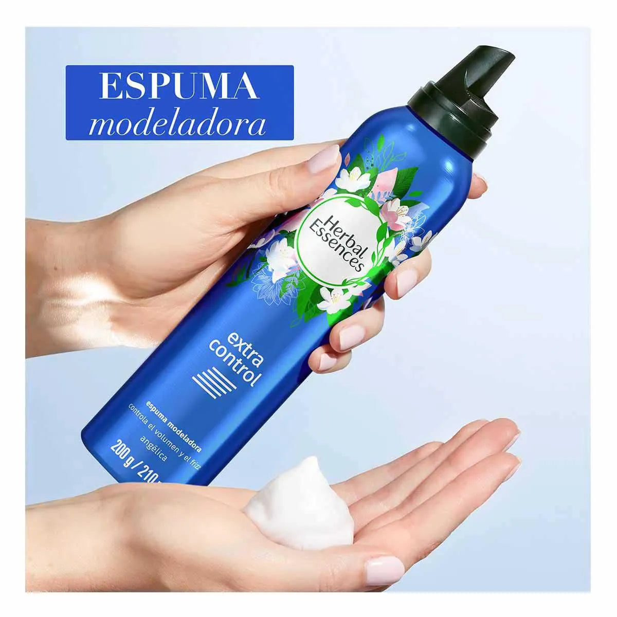 Espuma Modeladora Herbal Essences Extra Control 200g