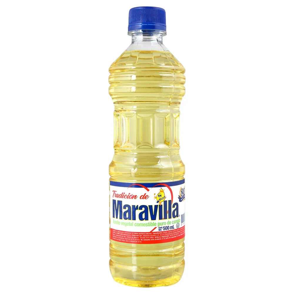 Aceite Maravilla Puro de Canola 500ml