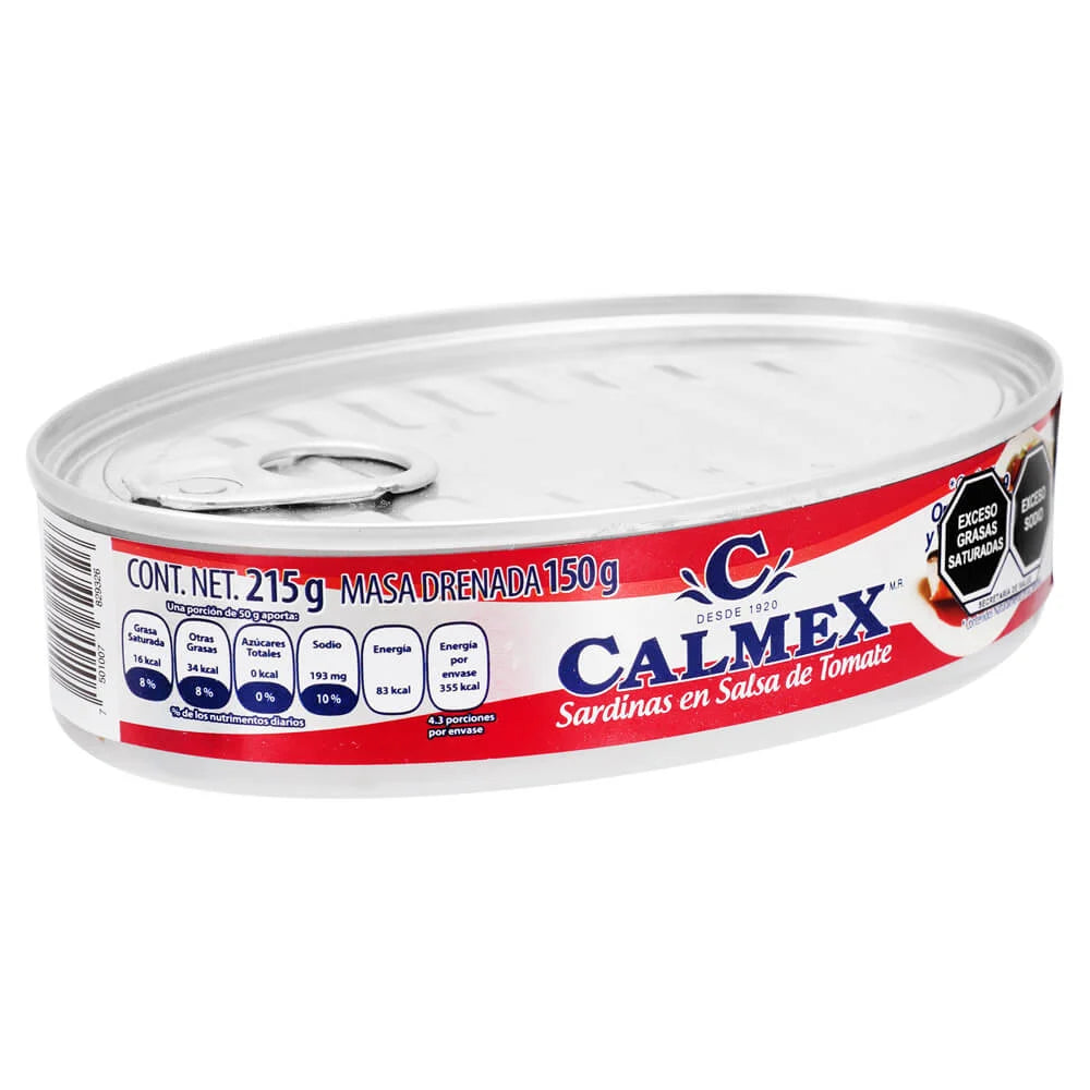 Sardina En Tomate Calmex 425g