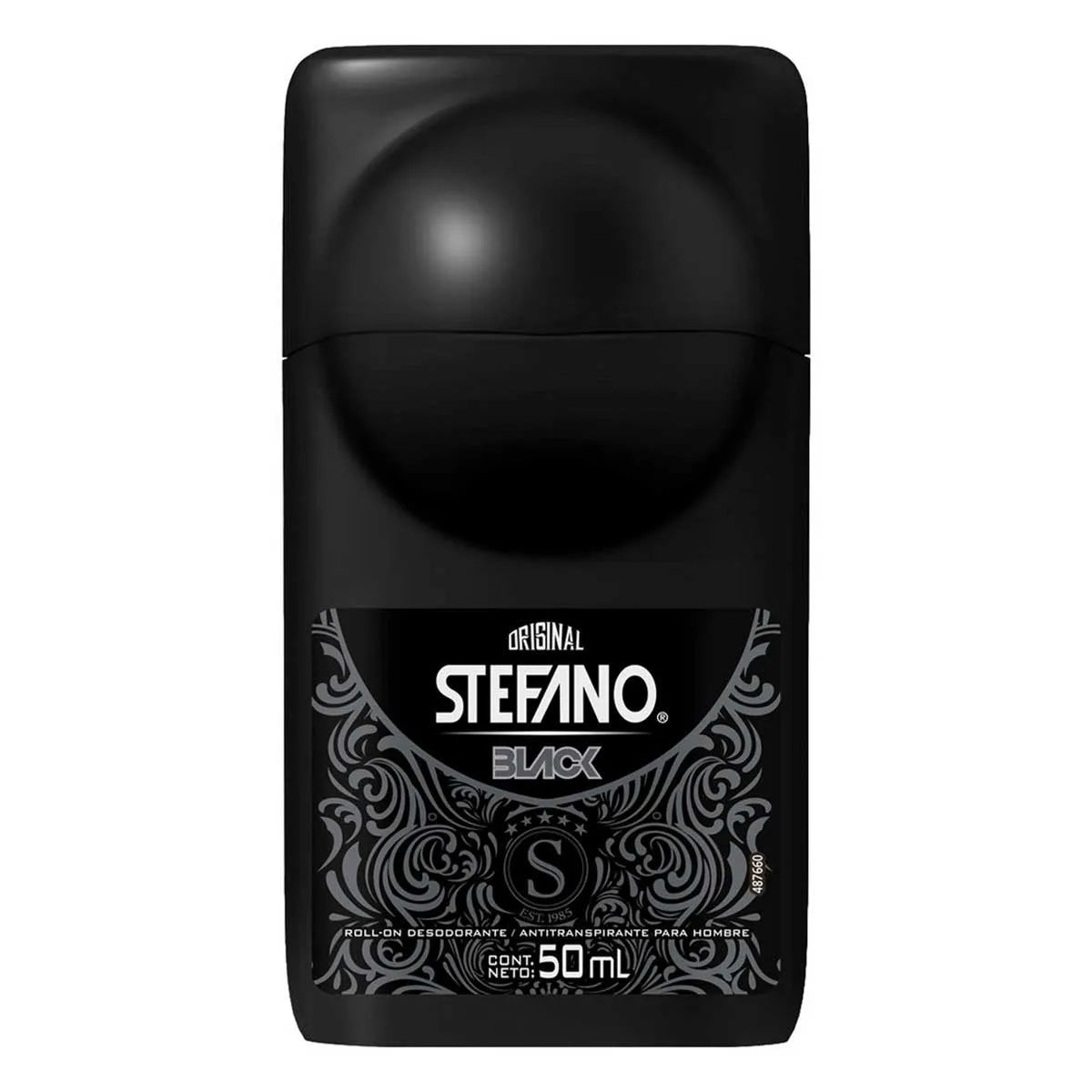 Desodorante Roll-On Stefano Black 50ml