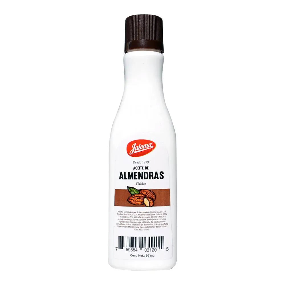 Aceite de Almendras Jaloma Botella 60ml