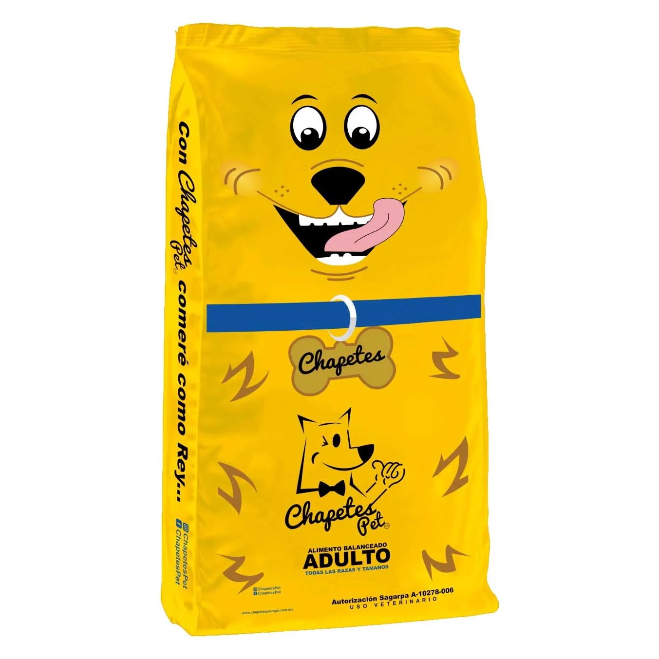 Alimento para Perro Chapetes Adulto 25kg