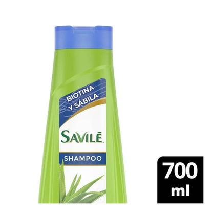 Shampoo Savilé Biotina y Sábila 700ml
