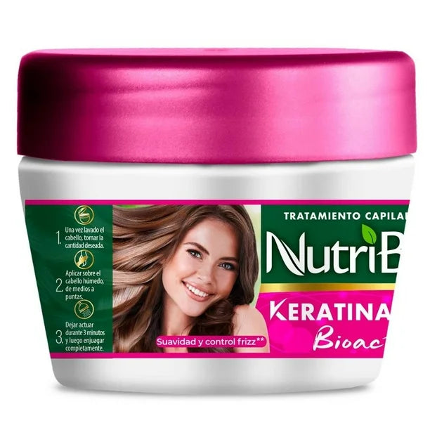 Tratamiento Nutribela 10 Keratina Natural Suavidad y Desenredo 90ml