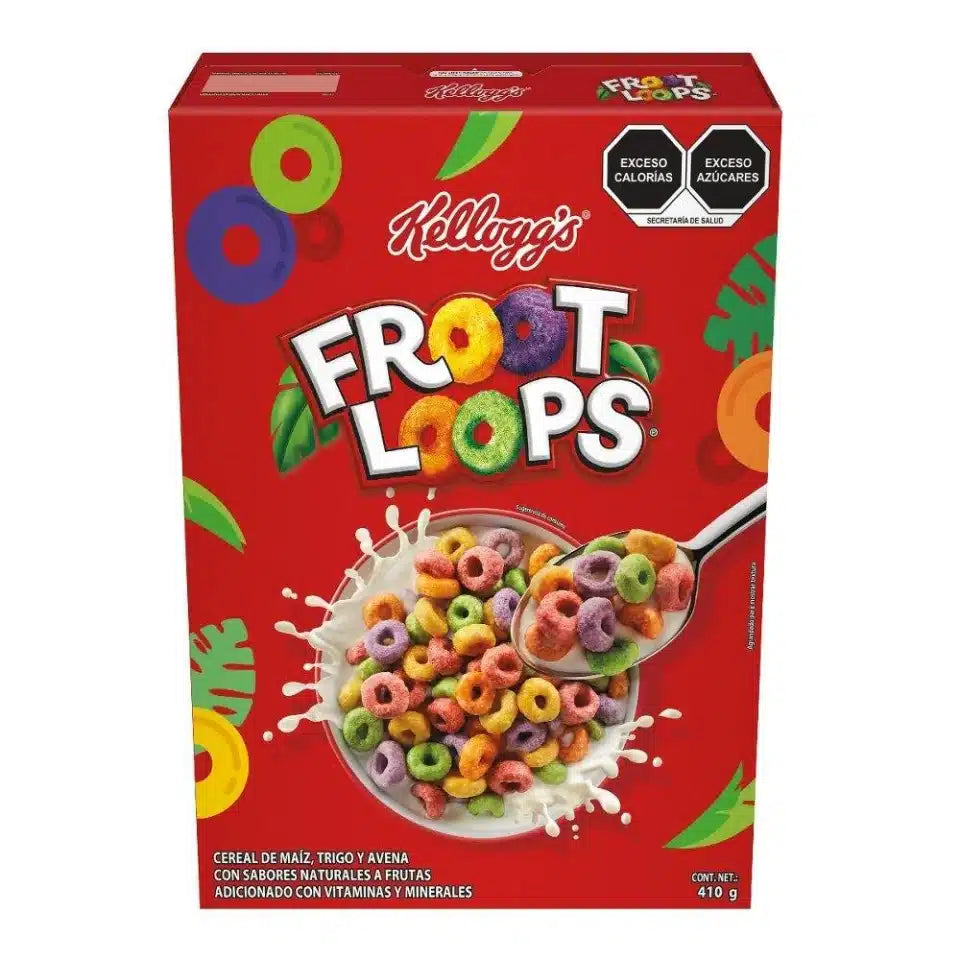 Cereal Kellogg’s Froot Loops Caja 180g
