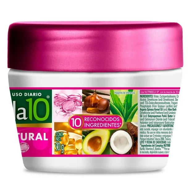 Tratamiento Nutribela 10 Keratina Natural Suavidad y Desenredo 90ml