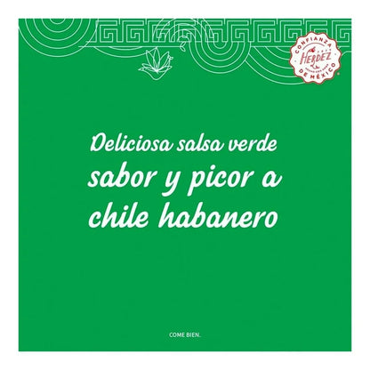 Salsa Verde con Chile Habanero Herdez 240g