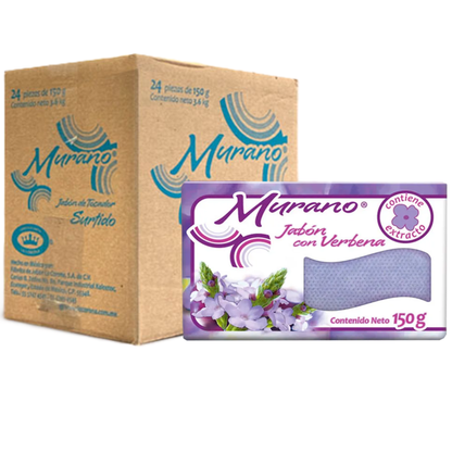 Jabón con Verbena Murano 150g × 10 pzs