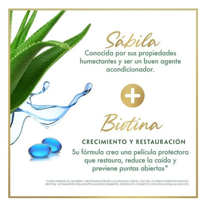 Shampoo Savilé Biotina y Sábila 700ml