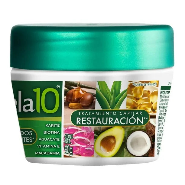 Tratamiento Nutribela 10 Restauración 90g
